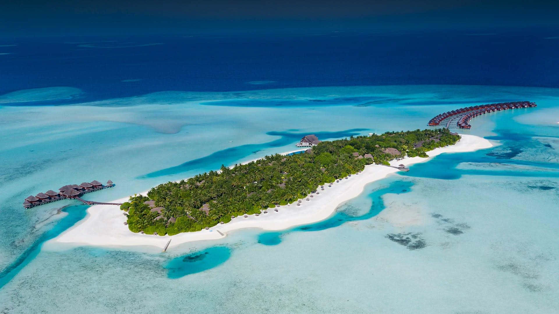 Anantara Dhigu Maldives Resort official resort view 2