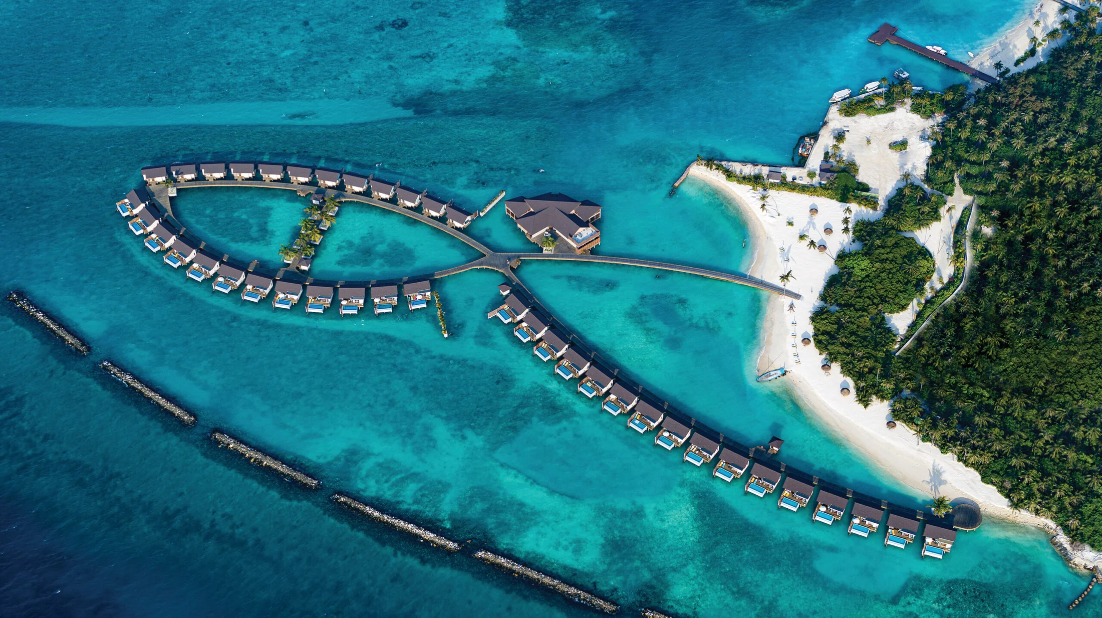 Atmosphere Kanifushi Maldives official resort view 3