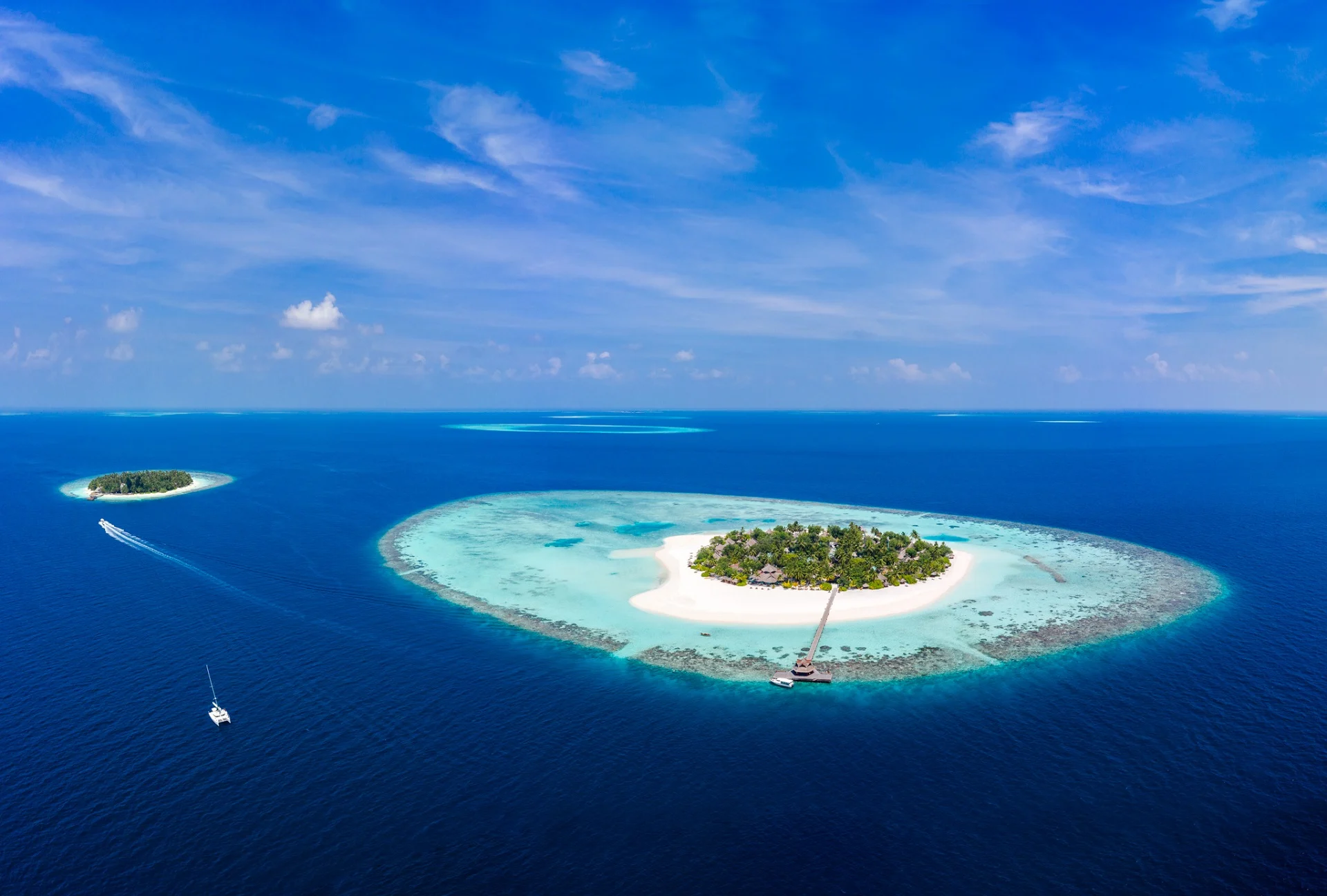 Banyan Tree Vabbinfaru official resort view 2