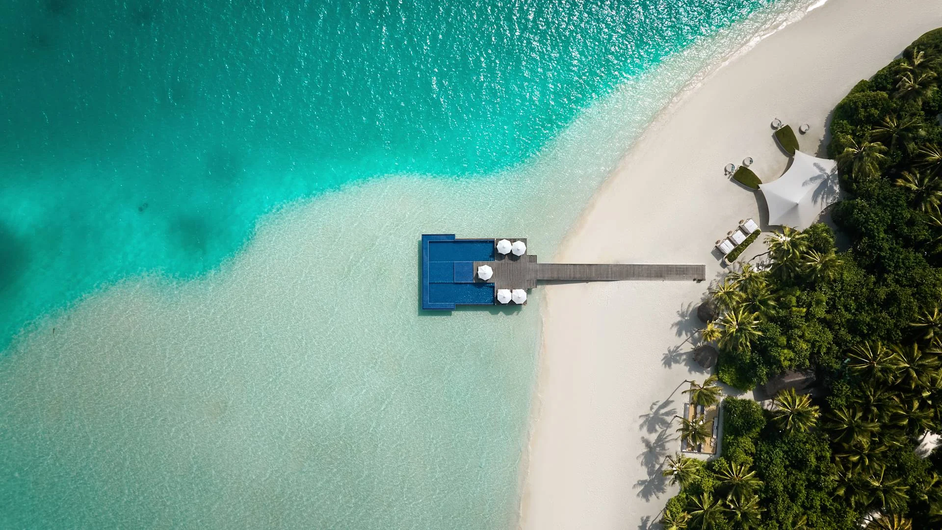 Conrad Maldives Rangali Island official resort view 2