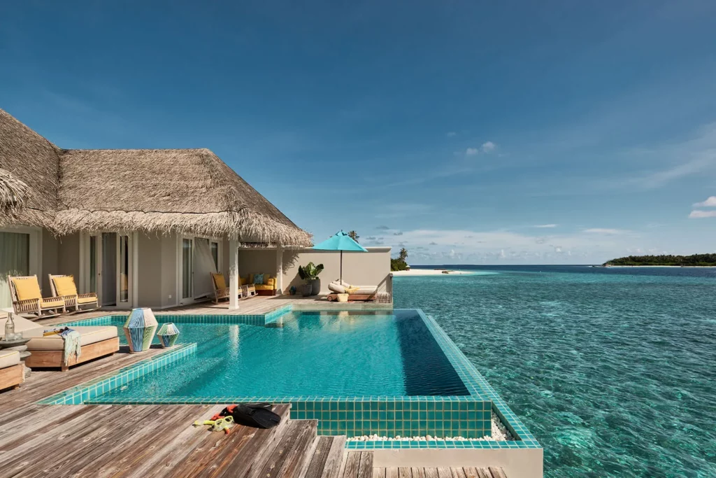 Two Bedroom Water Villa with Pool — Finolhu Maldives
