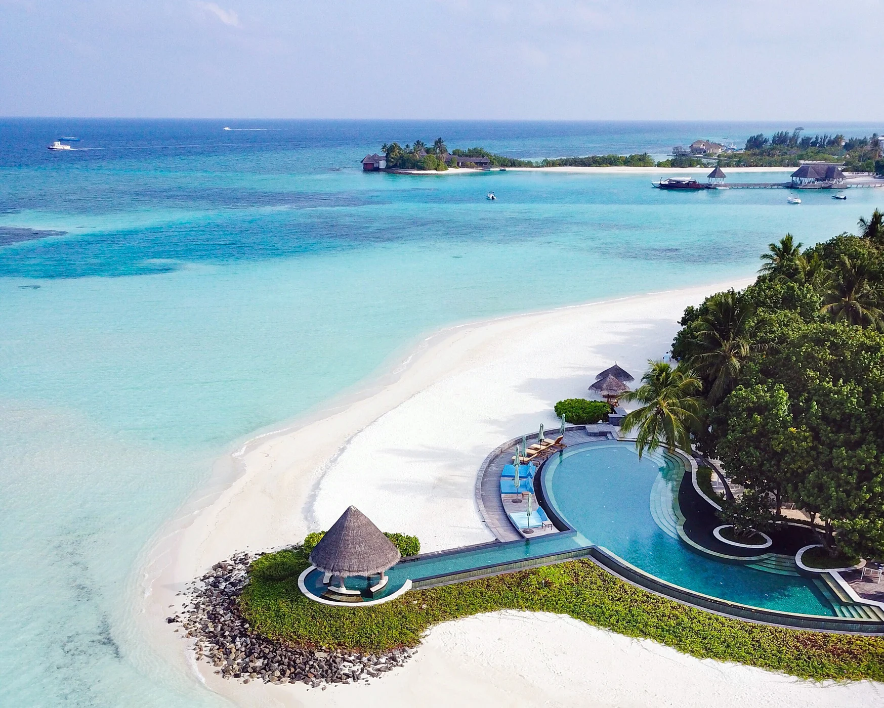 Four Seasons Resort Maldives at Kuda Huraa official resort view 5