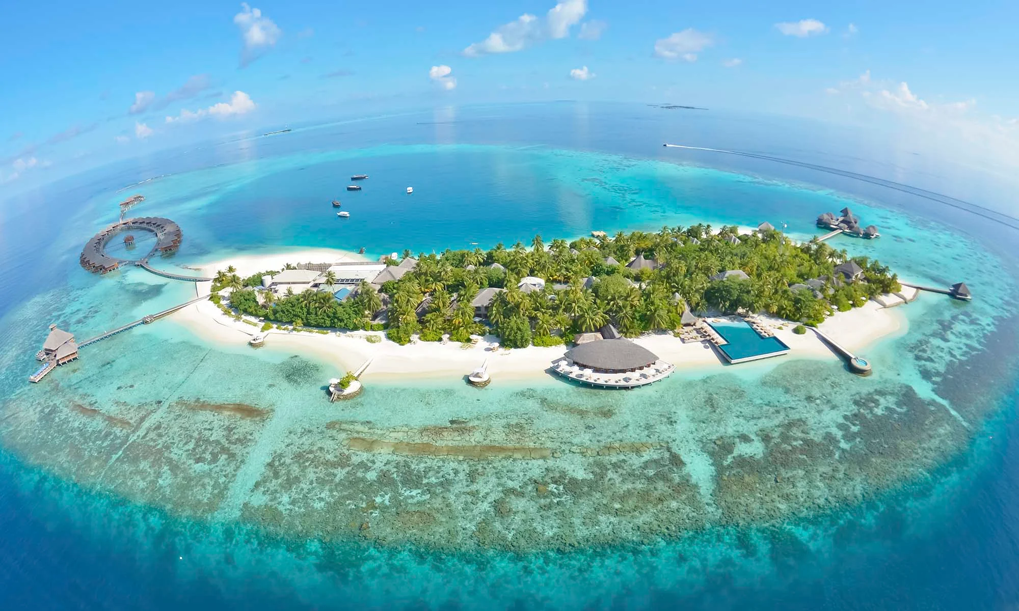 Huvafen Fushi Maldives official resort view 4
