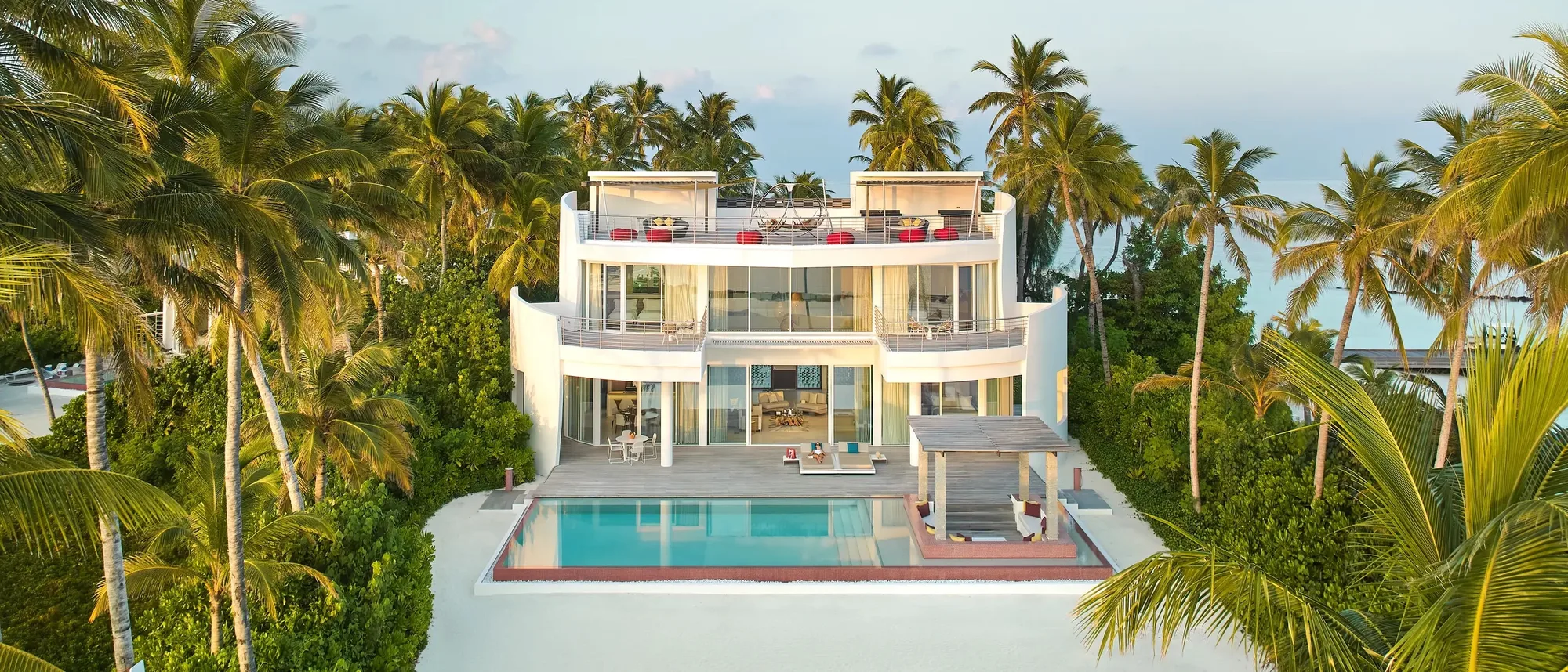 Three-Bedroom Olhahali Beach Retreat with Pool — Jumeirah Olhahali Island