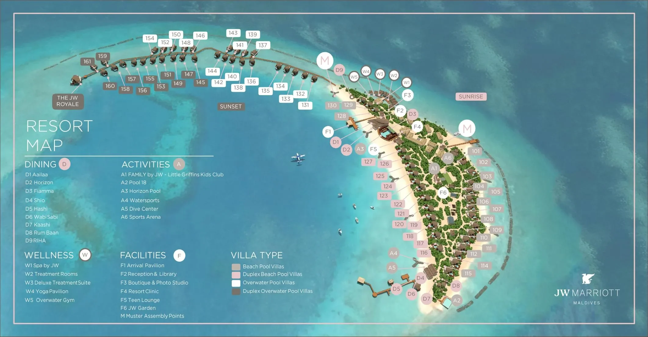 JW Marriott Maldives Resort & Spa official resort view 5