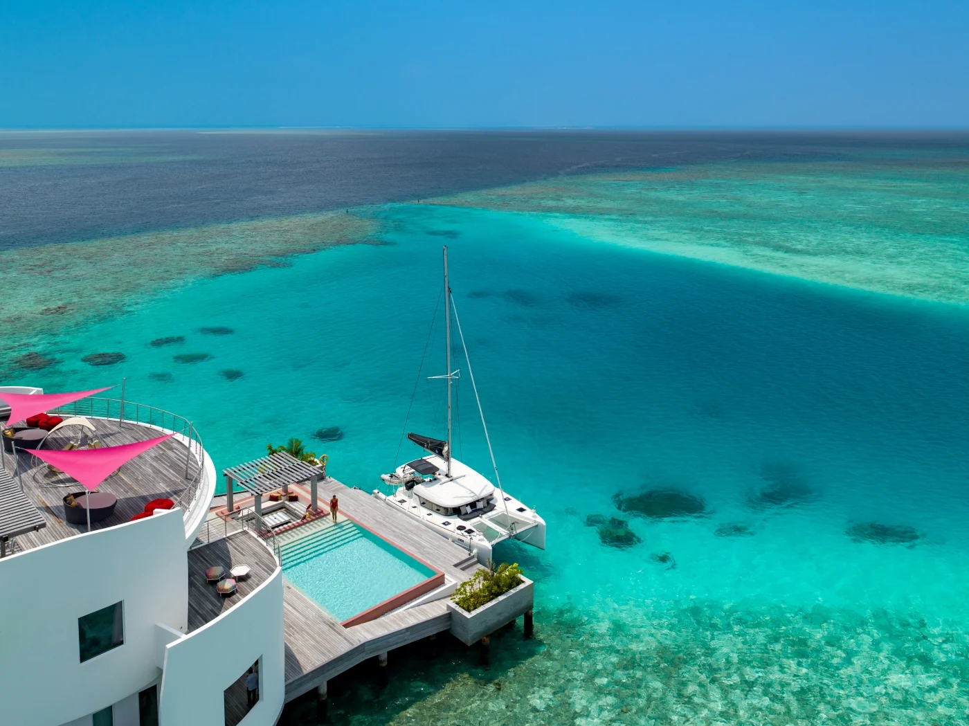 LUX* North Male Atoll official resort view 2
