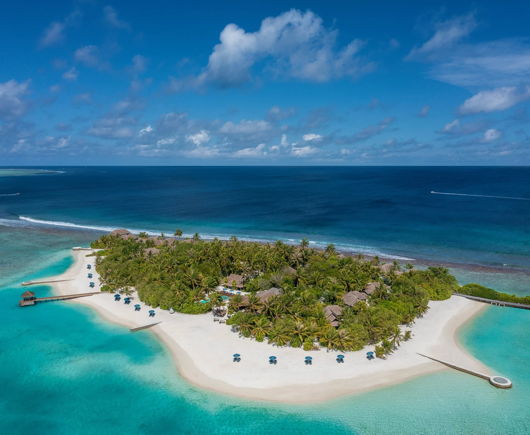 Naladhu Private Island Maldives official resort view 2