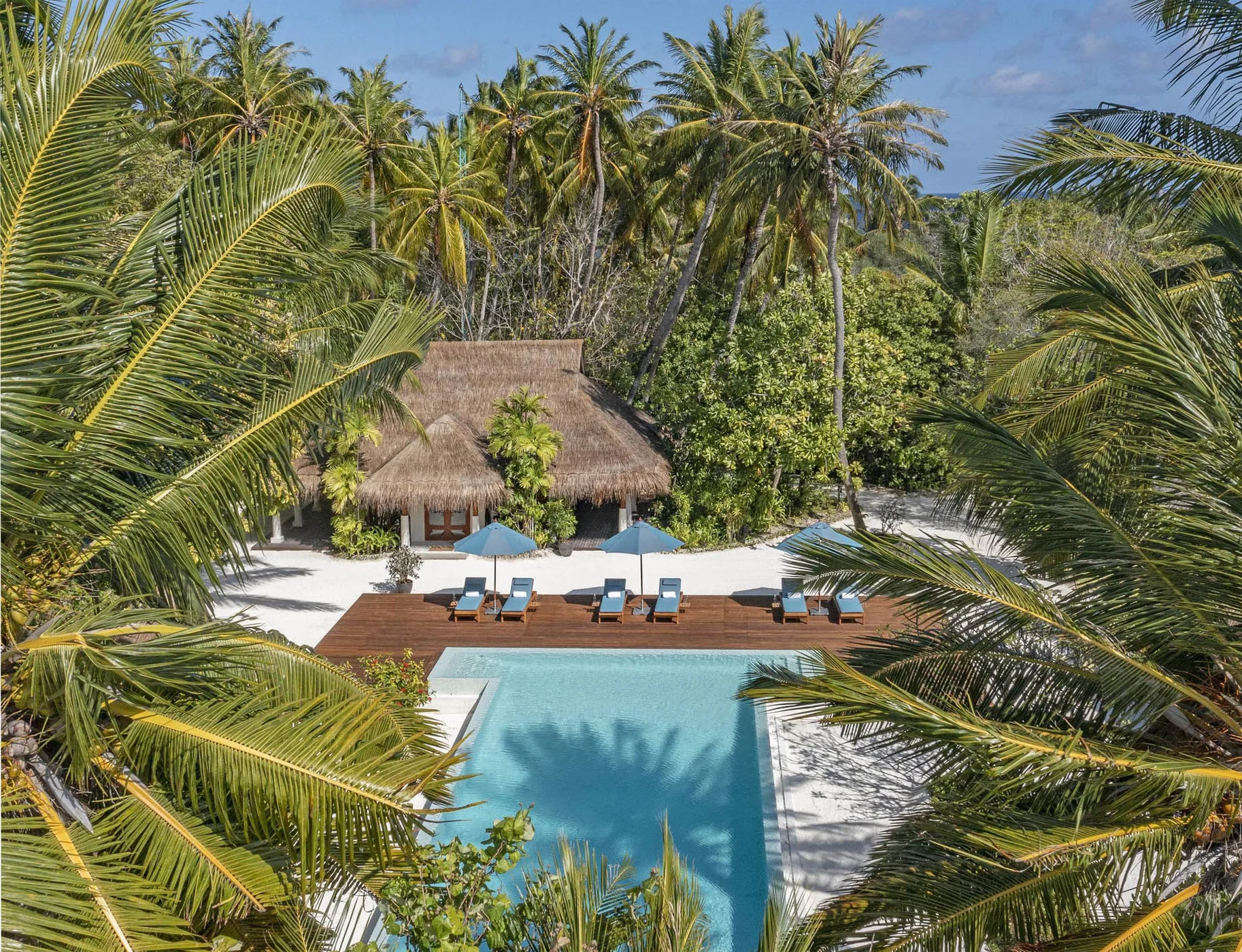 Naladhu Private Island Maldives official resort view 3