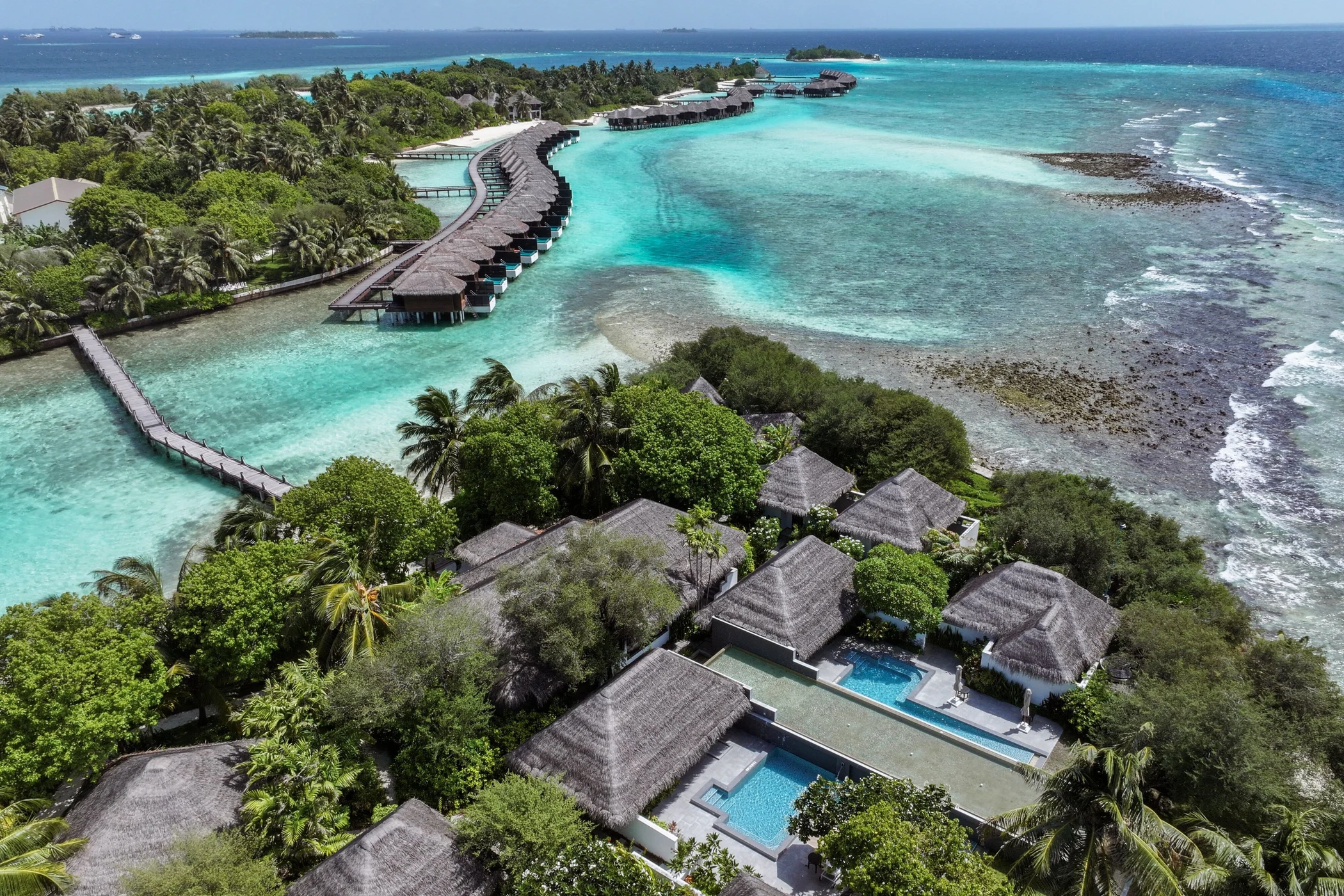 Sheraton Maldives Full Moon Resort & Spa official resort view 5