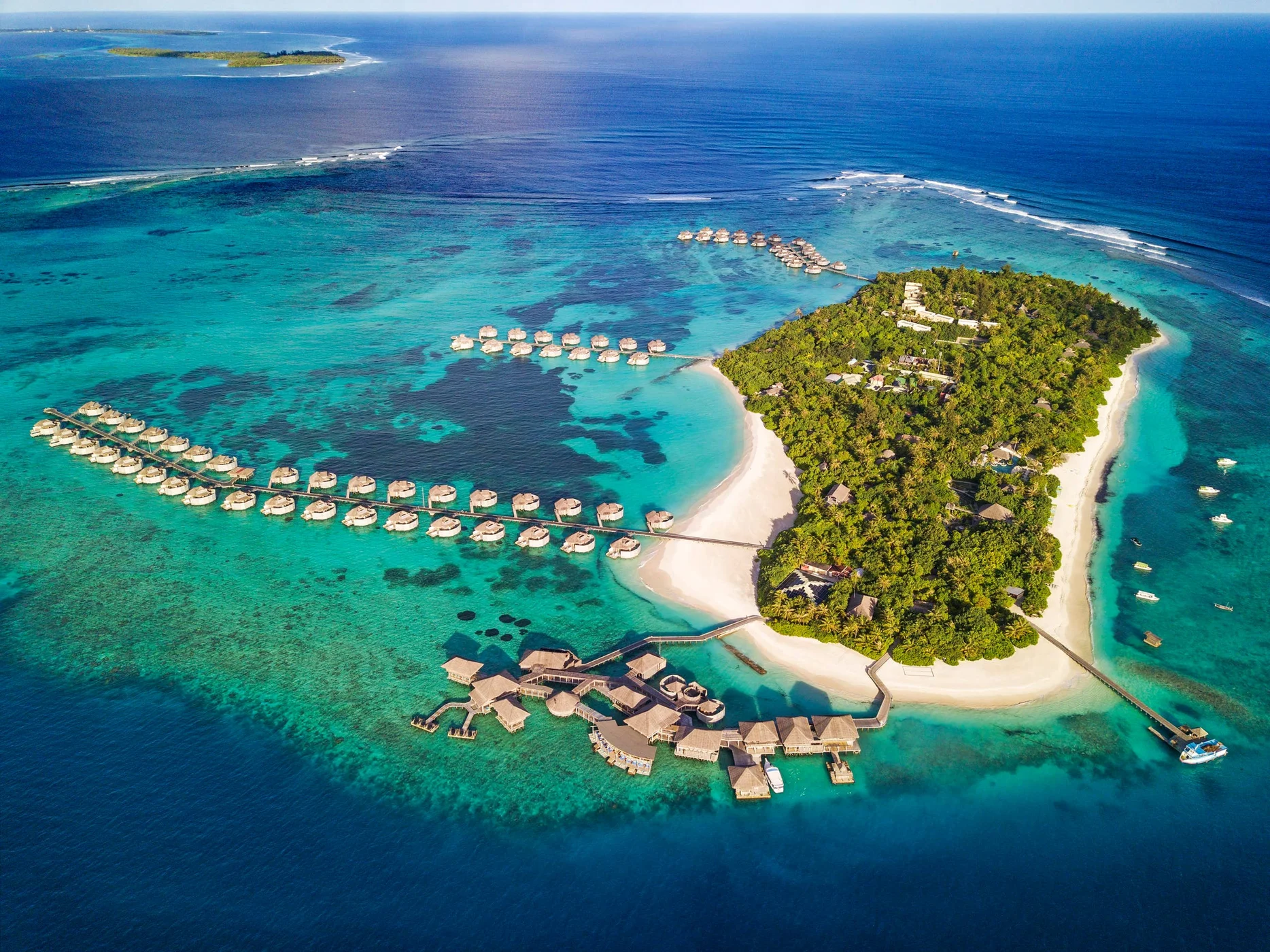 Six Senses Laamu official resort view 2