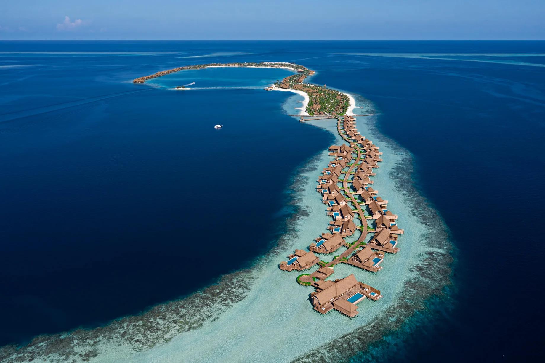 Waldorf Astoria Maldives Ithaafushi official resort view 5